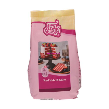 FunCakes Zmes na tortu Red Velvet 500 g