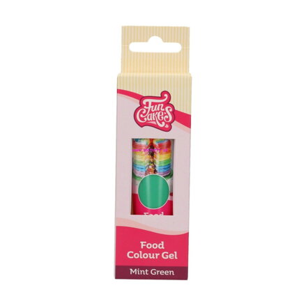 FunCakes gélová farba mätovo zelená  30 g (Mint green)